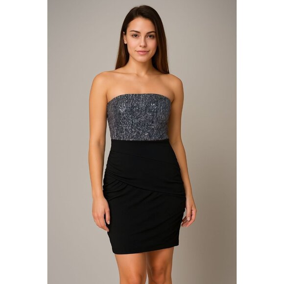 Dress Derek Heart Couture Strapless Sequin COCKTAIL Women's WOMAN'S Large - Picture 12 of 12